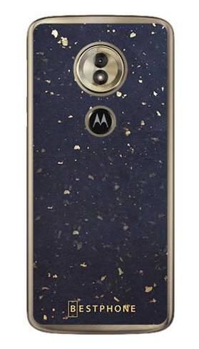 Etui lastriko granatowe na Motorola Moto G6 Play