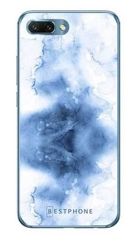 Etui niebieska akwarela na Huawei Honor 10