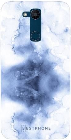 Etui niebieska akwarela na LG X POWER 3