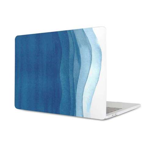 Etui niebieskie fale na Apple Macbook PRO 15 A1707/A1990