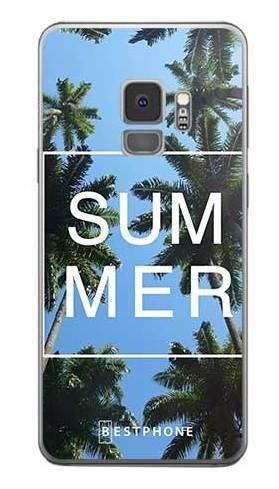 Etui palmy summer na Samsung Galaxy S9
