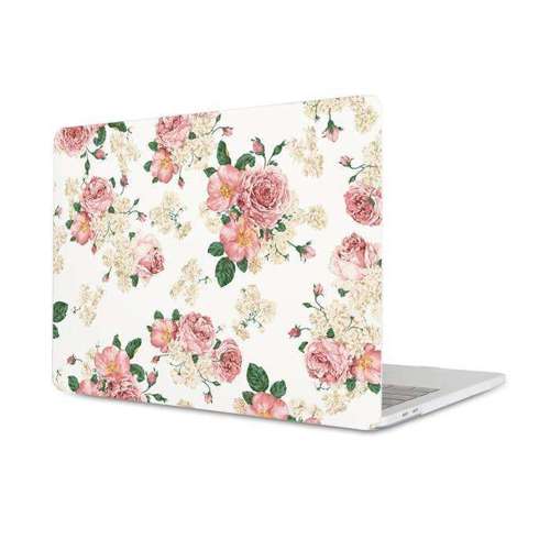 Etui pudrowe kwiaty na Apple Macbook Pro 13 A2338 M1/A1706/A1708/A1989/A2159