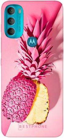 Etui pudrowy ananas na Motorola Moto G71 4G / Moto G71 5G
