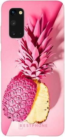Etui pudrowy ananas na Samsung Galaxy S20
