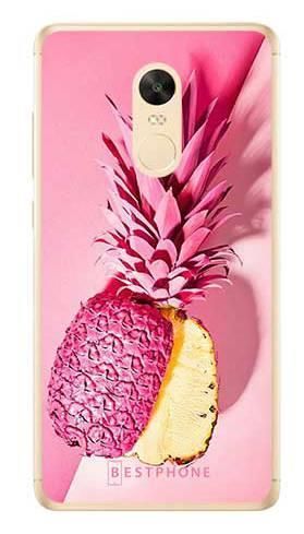 Etui pudrowy ananas na Xiaomi Redmi Note 4x (SnapDragon) \ Redmi Note 4 (SnapDragon)