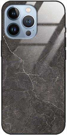 Etui szklane GLASS CASE marmur granit szary Apple IPhone 13 Pro 