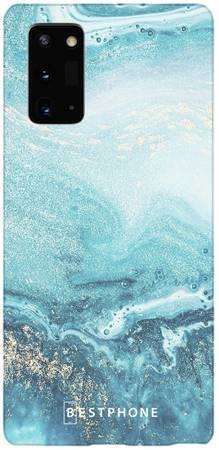 Etui turkusowy marmur na Samsung Galaxy Note 20