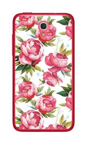 FANCY Alcatel POP S3 różowe kwiaty