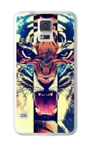 FANCY Samsung GALAXY S5 tygrys krzyż