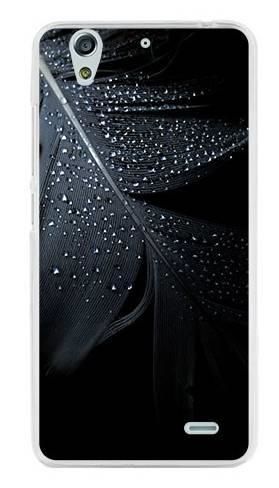Foto Case Huawei G620s czarne pióro