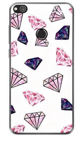 Foto Case Huawei P9 LITE (2017) różowe diamenty