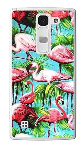 Foto Case LG SPIRIT flamingi i palmy