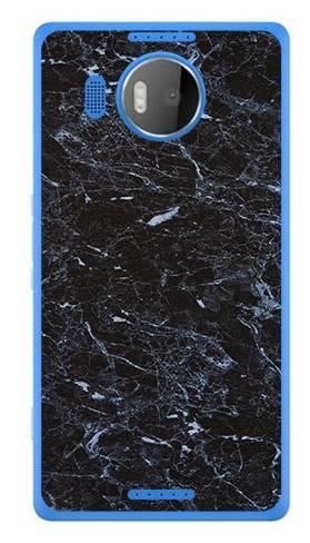 Foto Case Microsoft Lumia 950 XL czarny marmur