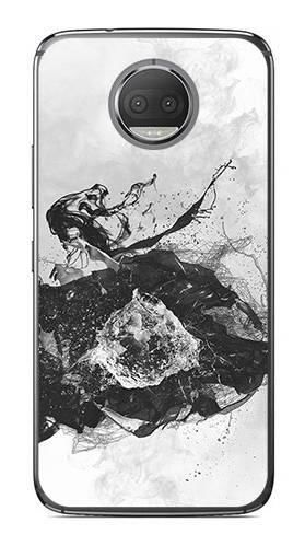 Foto Case Motorola Moto G5s Plus czarno biały wybuch
