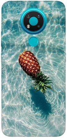 Foto Case Nokia 3.4 ananas w wodzie