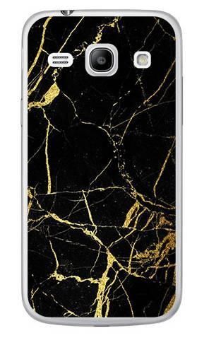Foto Case Samsung GALAXY CORE plus G350 czarno złoty marmur
