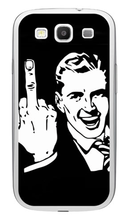Foto Case Samsung GALAXY S3 i9300 middle finger