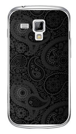 Foto Case Samsung GALAXY TREND S7560 czarne wzory boho
