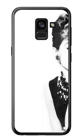 Foto Case Samsung Galaxy A8 Plus 2018 audrey hepburn