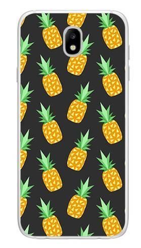 Foto Case Samsung Galaxy J7 (2017) ananasy czarne