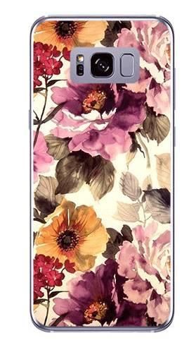 Foto Case Samsung Galaxy S8 Plus kwiaty akwarela