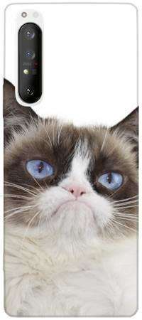 Foto Case Sony Xperia 1 II grumpy cat