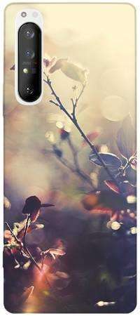 Foto Case Sony Xperia 1 II kwiatki w słońcu