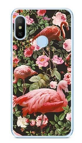 Foto Case Xiaomi Mi A2 Lite / Redmi 6 Pro tropikalne flamingi