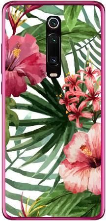 Foto Case Xiaomi Mi9T / Mi9t PRO kwiaty tropikalne