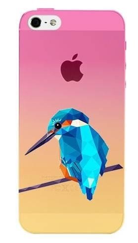 Ombre Case Apple Iphone 5 ptaszek symetryczny