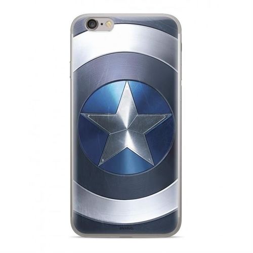 Oryginalne etui Marvel z nadrukiem Kapitan Ameryka 005 do Samsung Galaxy S20 Plus niebieski (MPCCAPAM1656)
