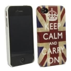 PATTERNS Apple iPhone 4 / 4S keep calm and carry on