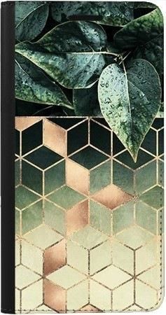 Portfel DUX DUCIS Skin PRO geometryczna roślina na Samsung Galaxy A51
