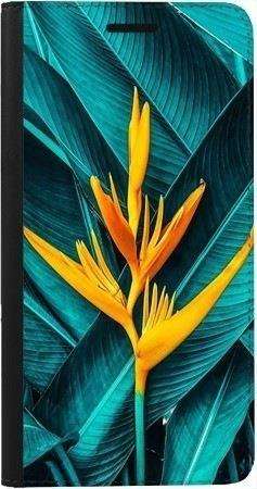 Portfel DUX DUCIS Skin PRO żółty kwiat i liście na Samsung Galaxy S10e [PO ZWROCIE]