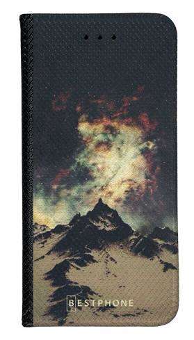 Portfel Wallet Case Oppo A16s zorza nad górami