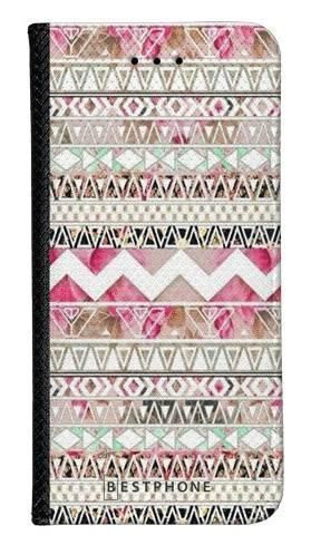 Portfel Wallet Case Samsung Galaxy A10e różowy aztec