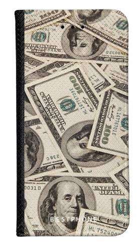 Portfel Wallet Case Vivo Y11s / Y20s dollar bills