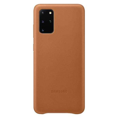 Samsung Leather Cover skórzane etui pokrowiec ze skóry naturalnej Samsung Galaxy Note 20 Ultra brązowy