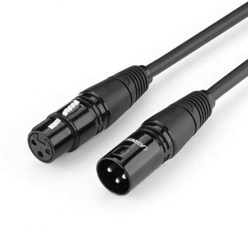 Ugreen przedłużacz kabel audio przewód mikrofonowy do mikrofonu XLR (żeński) - XLR (męski) 10 m (AV130)