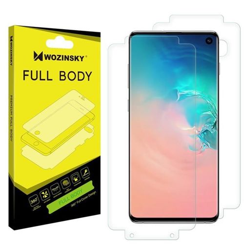 Wozinsky Full Body hydrożel samoregenerująca się folia ochronna na cały telefon Samsung Galaxy S10 (in-display fingerprint sensor friendly)