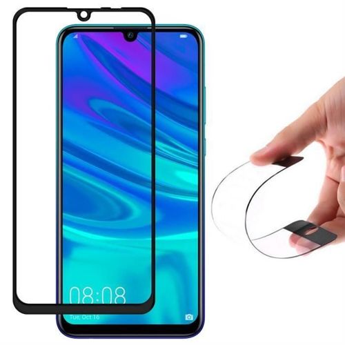 Wozinsky Full Cover Flexi Nano folia szklana szkło hartowane z ramką Huawei P Smart 2019 czarny