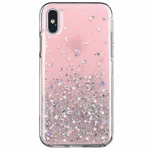 Wozinsky Star Glitter błyszczące etui pokrowiec z brokatem iPhone 11 Pro Max różowy