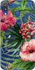 Boho Case Samsung Galaxy M20 Kwiaty tropikalne