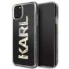Etui Karl Lagerfeld KLHCN65KAGBK iPhone 11 Pro Max czarny/black Karl logo Glitter
