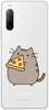 Etui ROAR JELLY koteł z pizzą na Sony Xperia 10 II