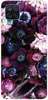 Etui ROAR JELLY purpurowa kompozycja kwiatowa na Samsung Galaxy A12
