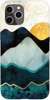 Etui SPIGEN Liquid Crystal art deco słońce na Apple iPhone 12 / iPhone 12 PRO