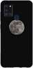 Etui SPIGEN Liquid Crystal czarny księżyc na Samsung Galaxy A21s
