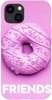 Etui dla przyjaciół friends donut fioletowy na Apple IPhone 13