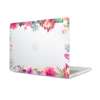 Etui różowe kwiaty dookoła na Apple Macbook Air 13 A1369/A1466